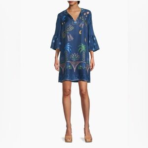 Johnny Was Lorianne Shift Mini Dress | XS | NWT